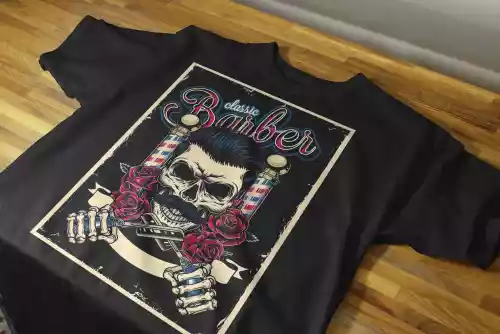 vectores plantilas PROFESIONES,BARBERO,